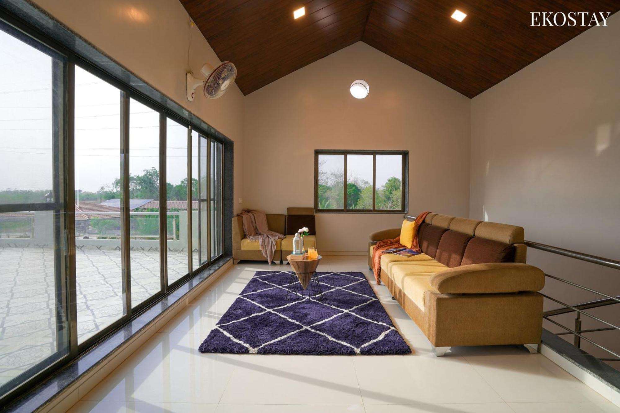 Ekostay Gold Palm Estate I Cricket Turf I Rain Dance I 2 Acre Property カルジャット エクステリア 写真